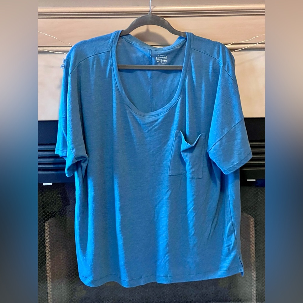 OLD NAVY Linen Blend Boyfriend Tee Size XXL
